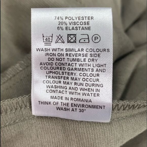 ASOS One Long Sleeve Bodycon Cutout Beige Mini Dress Mobwife Party Size 6 - Picture 14 of 16